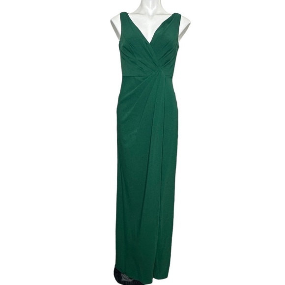 Jenny Packham Peekaboo Bridesmaid Dress Hunter Green NWT 6 - Picture 3 of 9